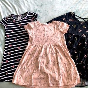 3 Girls dresses size 6X age 4-6